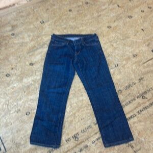 Citizens of humanity cropped jeans size 25